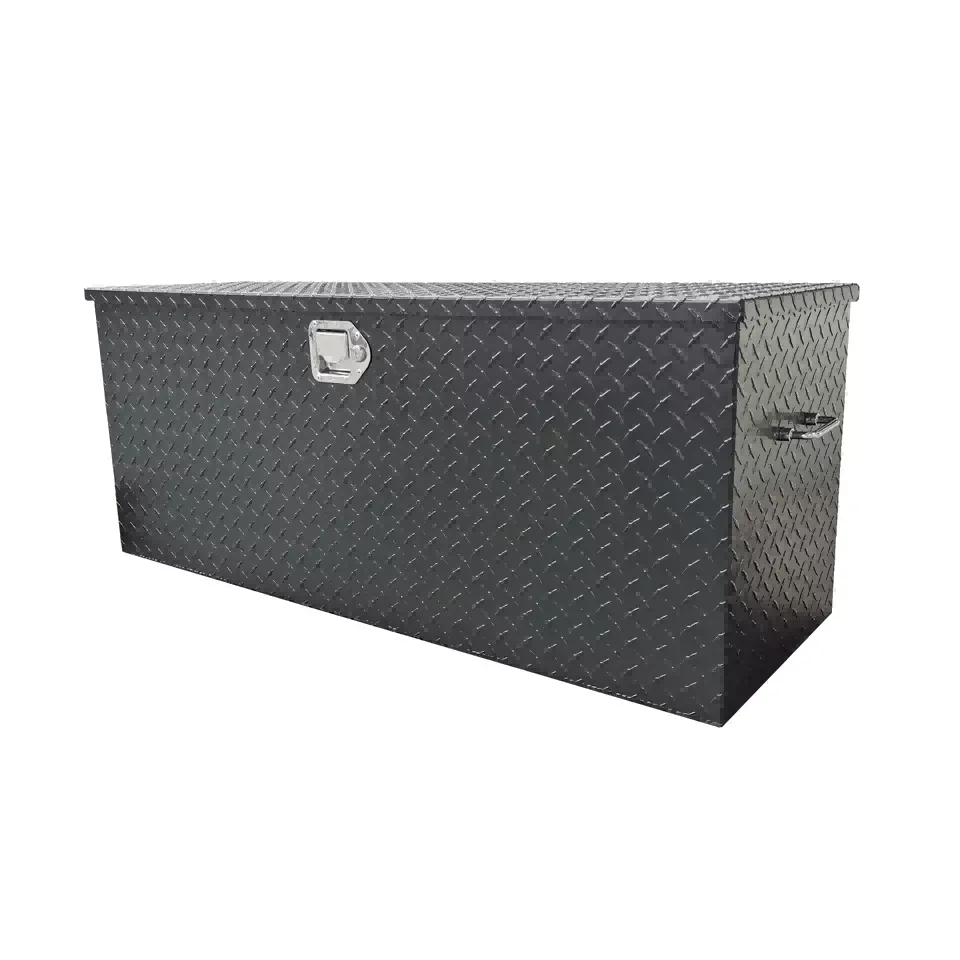 顶开式卡车工具箱,黑色动力喷涂