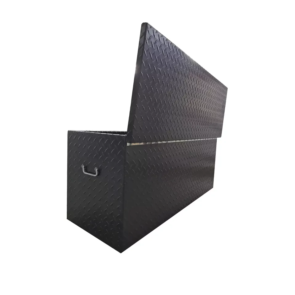 顶开式卡车工具箱,黑色动力喷涂