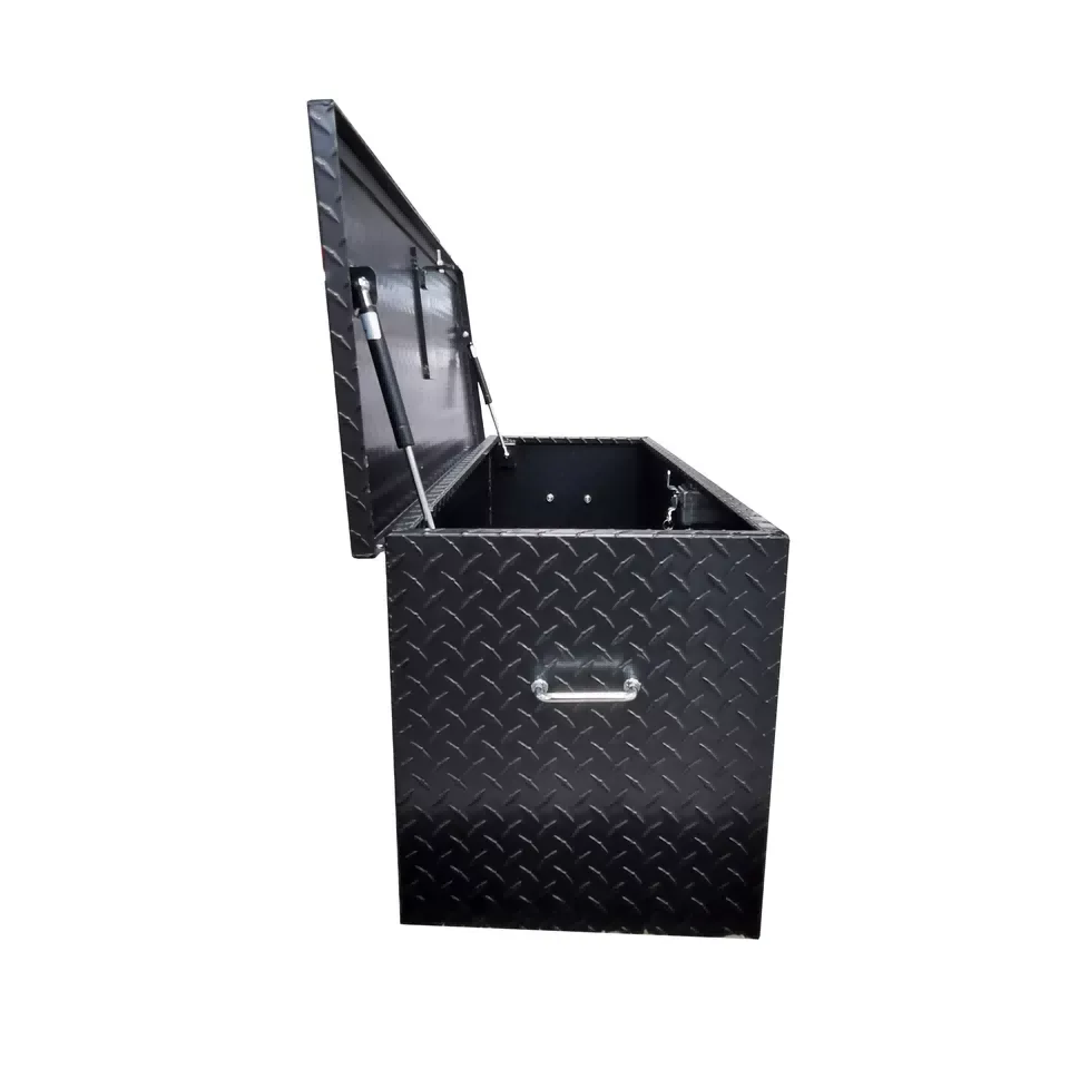 顶开式卡车工具箱,黑色动力喷涂