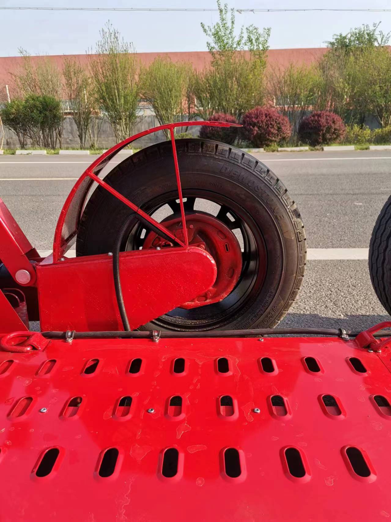 液压高度可调落板拖车