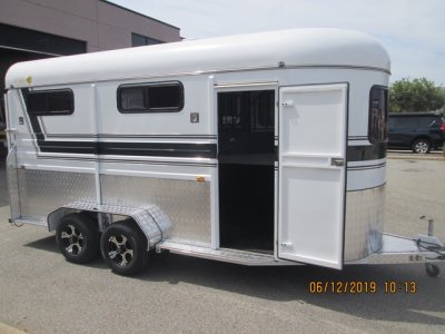 2 匹马的角度负载马浮子